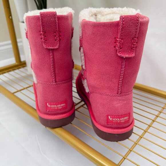 Koolaburra by UGG Michon Short Fashion Boot Size 4 Kids! - Picture 4 of 13